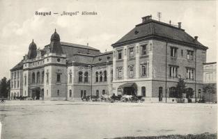 Szeged, vasútállomás