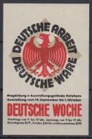 Deutsche Arbeit, Deutsche Ware (Német munka, Német áru) levélzáró