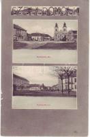 Czelldömölk Gyarmathy-tér osztott