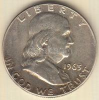 Amerikai Egyesült Államok 1952. 1/2$ Ag "Franklin" T:2-
USA 1952. Half Dollar Ag "Fra...