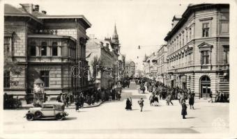 Szabadka, Subotica; Kossuth utca, automobil / street, automobile