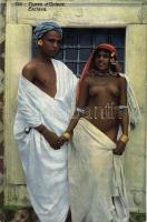 Types d'Orient, Esclava / Slave women, ethnic nude