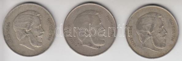 1947. 5Ft Ag "Kossuth" (3x) T:2-,3
Adamo F8.1