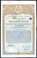 Budapest 1916. "A Magyar Korona Országai 5 1/2%-kal kamatozó Törlesztéses Kölcsön - bemutatóra ...