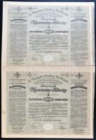 1906. "A Magyar Jelzálog-Hitelbank" nyereménykötvénye "A" és "B" együt...