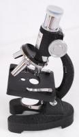 Student microscope komplett, nem használt mikroszkóp készlet