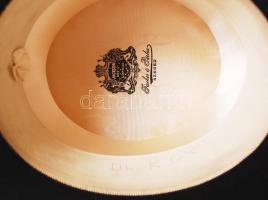 cca 1910 Szép állapotú nyúlszőr cilinder eredeti kalapdobozban. Fischer és Pártos, Szeged / Original...