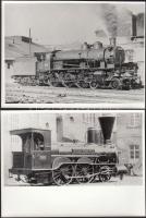 4 db modern mozdony fotó / modern photos 12x16 cm