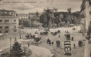 Palermo, Piazza Marina, Giardino Garibaldi / square, garden (Rb)