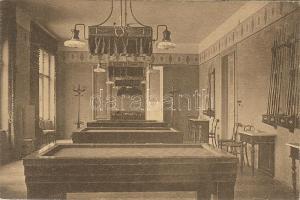 Budapest II. Pálffy tér Budai Katholikus Kör billiárd terme