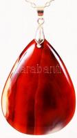 Karneol függő láncon /
carnelian pendant with nacklace