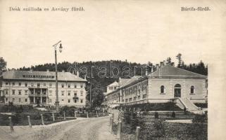 Bártfafürdő, Deák szálloda, Ásvány fürdő / hotel, spa (fa)