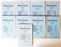 1939 Magyar Szemle, 9 db; Bethlen István alapította 1927-ben. 1944-ben a németek betiltották. 1946-t...