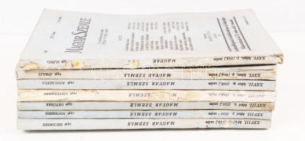 1936 Magyar Szemle, 7 db, 3 db Magyar Szemle levelezőlap