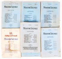 1936 Magyar Szemle, 7 db, 3 db Magyar Szemle levelezőlap