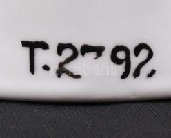 Antik patikai fedeles tároló, " Ung. hydropyl nonionic" felirattal, jelzett, hibátlan, m:2...