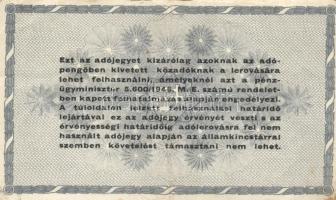 1946. 7db klf adópengő T:III