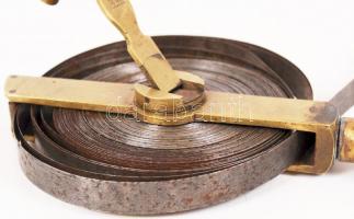 Régi fa nyeles mérőszalag / meter 20m