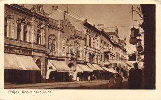 Eszék, Osijek; Kapucinska ulica / street