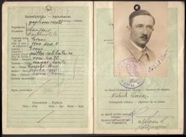 1931 Fényképes útlevél / Hungarian passport