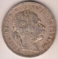 Ausztria 1879. 1Fl Ag "Ferenc József" T:2-
Austria 1879. 1 Florin Ag "Franz Joseph&qu...