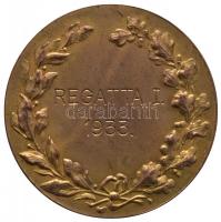 Pincés Puder István (1907-) 1933. "Pesti Napló - Az Est - Magyarország / Regatta I." arany...