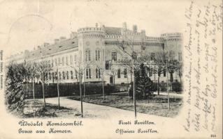 Komárom, Tiszti Pavillon; Spitzer Sándor kiadása / officers pavilion