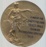 1933. "A magyar ipar fejlesztése körül szerzett kiváló érdemeiért Országos Iparos Szövetség&quo...