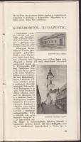 1939 Dr. Bodnár Gyula (szerk.): Érsekújvár, Komárom. Budapest székesfőváros kirándulóvonatai 27