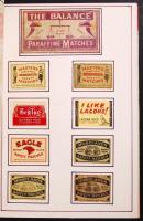 Anglia 401 darabos gyufacímke gyűjtemény, nagyon szépen rendszerezve, feliratozva, berakóban / Engla...