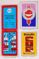1975-1977 336 darabos magyar kártyanaptár gyűjtemény szépen rendezett gyűjteményben, feliratozva