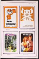 1986-1987 332 darabos magyar kártyanaptár gyűjtemény szépen rendezett gyűjteményben, feliratozva
