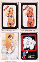 1984-1985 328 darabos magyar kártyanaptár gyűjtemény szépen rendezett gyűjteményben, feliratozva