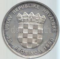 Horvátország 1990. "Dr. Franjo Tudman" Ag emlékérem (15.18g/0.925/32mm) T:PP
Croatia 1990....