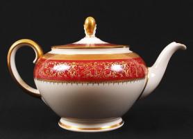 Rosenthal Aida hiányos mokkás készlet, részben kézzel festett, jelzett, hibátlan/ Rosenthal Selb por...