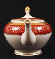 Rosenthal Aida hiányos mokkás készlet, részben kézzel festett, jelzett, hibátlan/ Rosenthal Selb por...