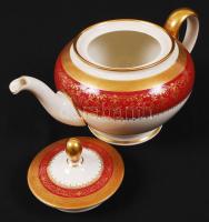 Rosenthal Aida hiányos mokkás készlet, részben kézzel festett, jelzett, hibátlan/ Rosenthal Selb por...