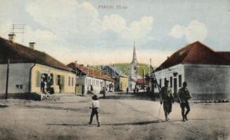 Parajd Fő tér, üzlet; Stein Márkus kiadása / Main square, shop (small tear)