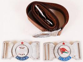 3 db kisdobos öv és övcsat