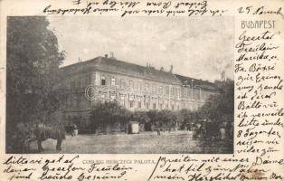 Budapest V. Coburg hercegi palota (kis szakadás / small tear)