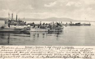 Balaton Halászat a Balatonon II. rész; előkészület a halászatra