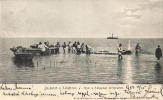Balaton Halászat a Balatonon V. rész; a halászat befejezése