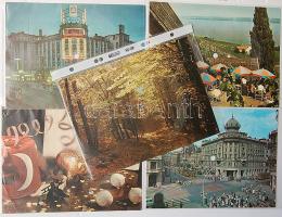 5db színes COLORVOX képeslap hanglemez a kor slágereivel