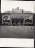 cca 1950-1960 Corvin mozi, a Szovjet film ünnepe, 9x12 cm