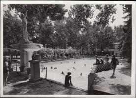 cca 1940 Csillaghegyi strandfürdő, 18x13 cm