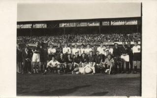 1927 Budapest, IX. Üllői-úti pálya, osztrák- magyar mérkőzés 5:3, magyar csapat, photo