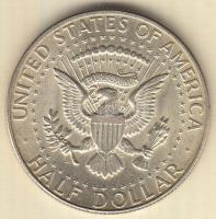 Amerikai Egyesült Államok 1964. 1/2$ Ag "Kennedy" T:2 k. USA 1964. 1/2 Dollar Ag "Kennedy" C:XF scratched Krause KM#202