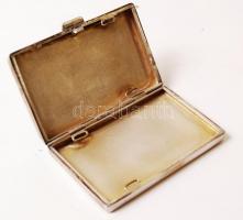 cca 1930 Ezüst (Ag) cigarettatárca / silver cigarette holder 58 g