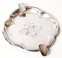 cca 1920 Dianás ezüst (Ag) hamutálca / silver ashtray 45 g