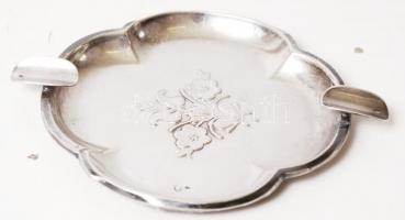 cca 1920 Dianás ezüst (Ag) hamutálca / silver ashtray 45 g